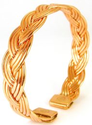 Bracelet en cuivre pour les douleurs