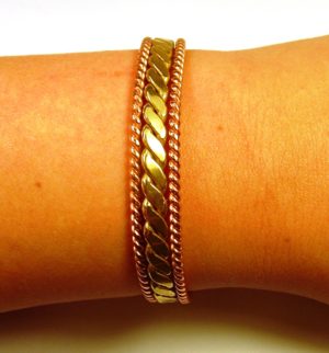 Bracelet magnétique en cuivre