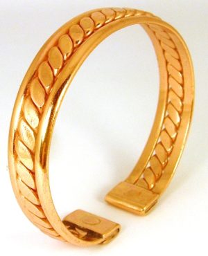 Bracelet en cuivre Corde