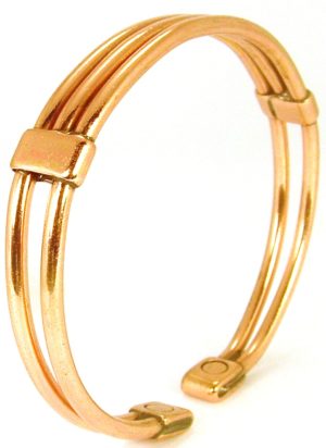 Bracelet cuivre avec les aimants