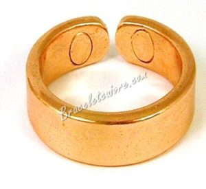 Baque en cuivre avec aimants